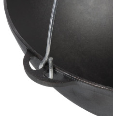 Казан Гардарика чугунный с крышкой и дужкой 12л (478237)