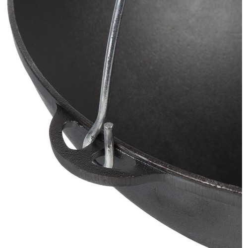 Казан Гардарика чугунный с крышкой и дужкой 12л (478237)