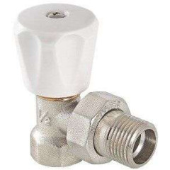 Кран ручной для радиатора угловой ф 1/2