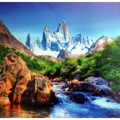 Фотообои Тула серия Эконом Хрустальная речка (9л)