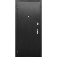 Дверь метал. Nova Серебро/Бетон снежный (2050*960, Левая)