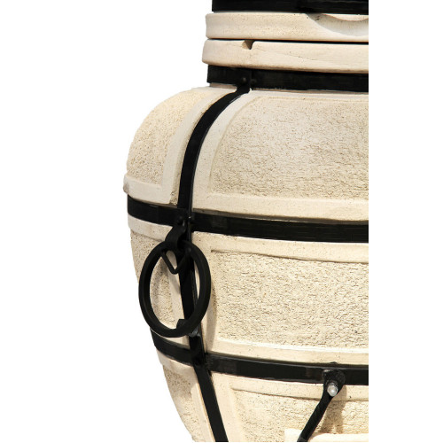 Тандыр Сармат Большой с откидной крышкой (подставка, кочерга, совок, шампуры 8шт в комплекте)