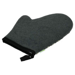Мочалка Варежка Мозаика 18*22см medium/soft 