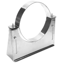 Дымоход кронштейн раздвижной Ф210мм №1 нержавеющая сталь (Феррум)