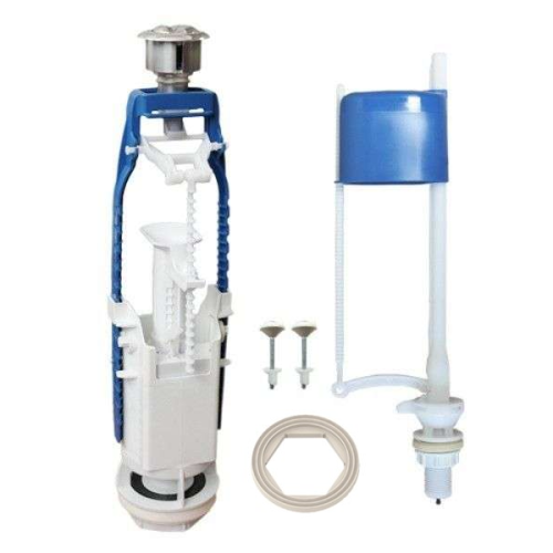 Арматура сантехническая УКЛАД АБ 77.57.14.3 н/п, 2-х кнопка, хром