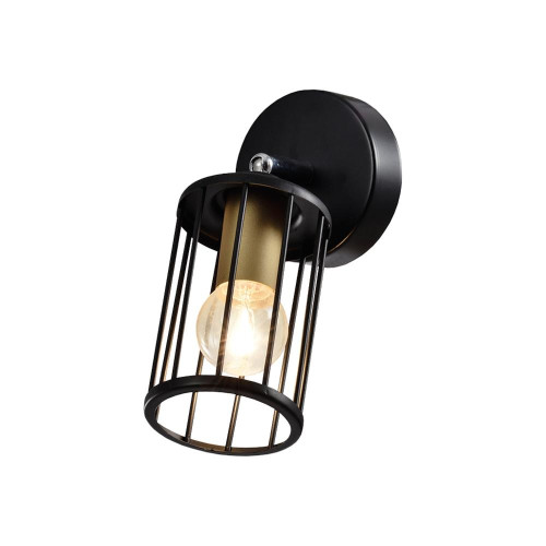 Светильник настенный ЭкономСвет 14964/1wBK BK