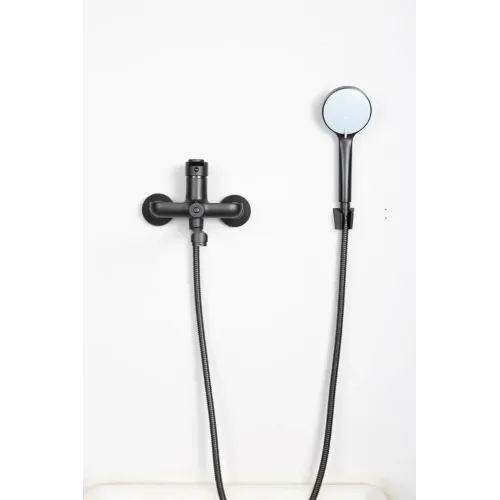 Смеситель для ванны FRUD R22157-6, чёрный