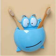 Держатель для зубных щеток «Бегемотик», на присосках, МИКС (3048014)