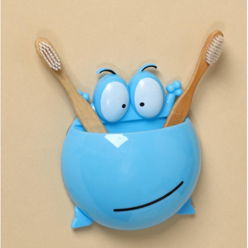 Держатель для зубных щеток «Бегемотик», на присосках, МИКС (3048014)