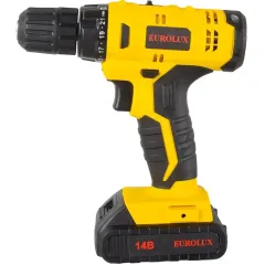 Шуруповерт EUROLUX ДА-14/2Li (900/72/14/39) (*15)