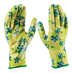 Перчатки PALISAD с обливом, зеленые, L (67743)
