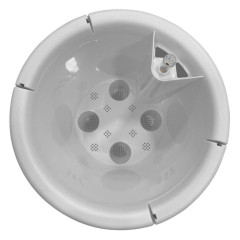 Горшок для цветов 5 л MUNCHEN с автополивом белый INGREEN IG622111048 (244020)