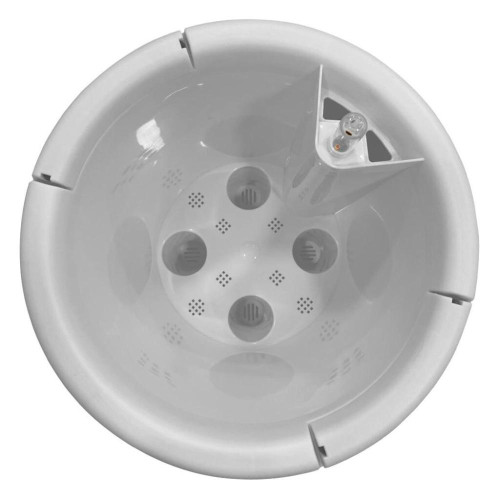 Горшок для цветов 5 л MUNCHEN с автополивом белый INGREEN IG622111048 (244020)