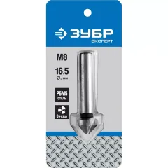 Зенкер конусный ЗУБР по металлу под М8 (29730-8)