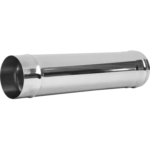 Дымоход труба 0,8мм Ф120 L=0,5м нержавеющая сталь (Corax)