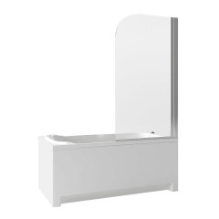 Душевое ограждение на ванну EVA GOLD 70х130см, прозрачное стекло JY70 (JY70PL)