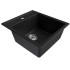 Мойка комп. MIXLINE ML-GM28 450х500x190мм, ультрачерная (344), сифон