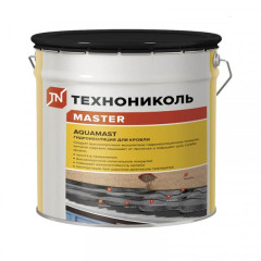Мастика битумно-резиновая Aquamast гидроизоляция кровли  3кг