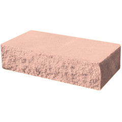 Кирпич Гиперпрессованый Розовый Декор Ложок 250*90*65 (416 шт. в поддоне)
