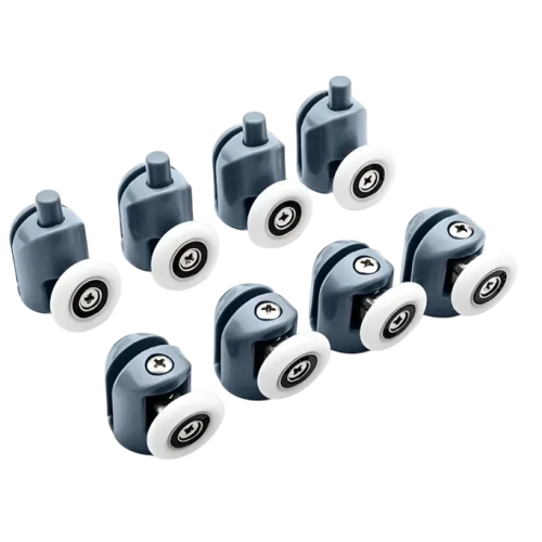 Комплект роликов для душевой кабины ДАНА хром 8шт