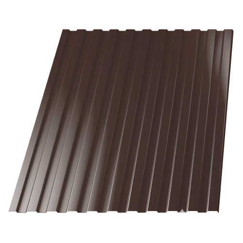 Профлист С8 2м 0,45мм A-B (RAL 8017 Шоколад)