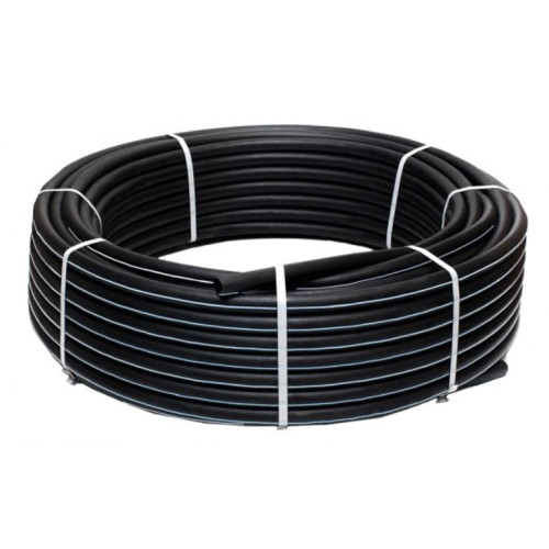 Труба ПНД d16*1.6мм с белой полосой