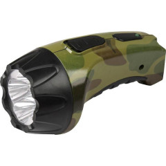 Фонарь ULTRAFLASH LED 3804ML (LED* 4) ПЛАСТИК. камуфляж со встр. вилкой, аккум.: заряд. от сети (287180)