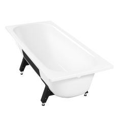 Ванна стальная TEVRO 170х70x40см с ножками, толщина 2,7 мм T-72902