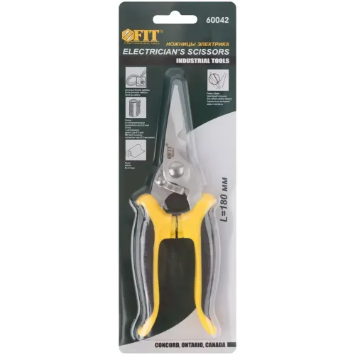Ножницы электрика FIT Профи 180 мм (60042)