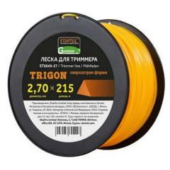Леска для триммера STARTUL GARDEN ф 2,7 мм х 215 м треуг. сечение (ST6049-27)