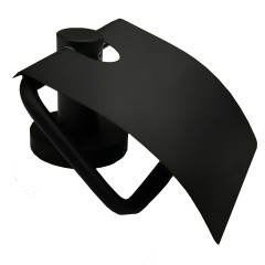 Держатель для туалетной бумаги FRAP F30203 чёрный