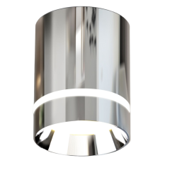 Светильник накладной ES DLR021 9W 4200K хром