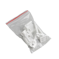 Сиденье для унитаза Росспласт универсал Ажур голубое