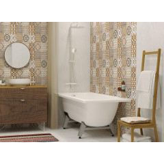 Ванна стальная DONNA VANNA 150х70х40см с ножками, толщина 2,3мм DV-55901