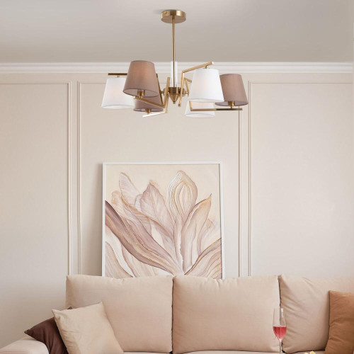 Светильник EUROSVET 60149/6 латунь