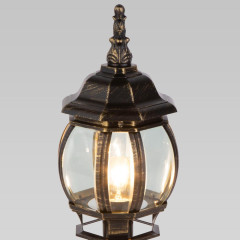 Светильник уличный ES 1001S GL черное золото