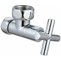 Вентиль запорный для П/С GAPPO угловой ф 1