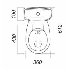Унитаз-компакт SANITA 