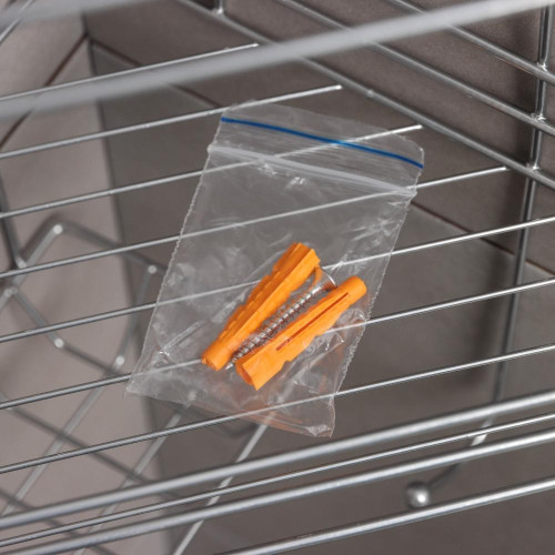 Полка для ванной комнаты угловая с мыльницей и вешалкой 2-х ярусная, 25,5х42,5 см, цвет хром