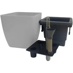 Горшок для цветов MUNCHEN с автополивом, утренний туман 5л (231984)