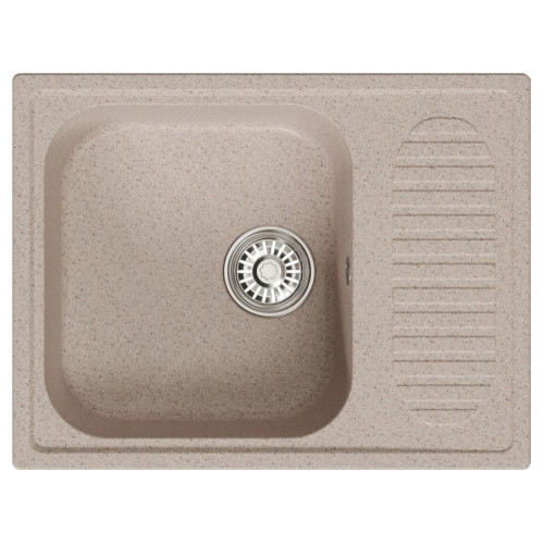 Мойка комп. MIXLINE ML-GM18 490х640x190мм, песочная, сифон
