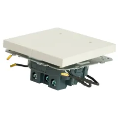 Выключатель 2-кл ЭМИЛИ с подсветкой белый RSW10-5102-01