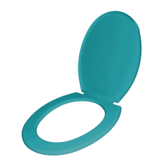 Сиденье для унитаза ИНКОЭР бирюзовое