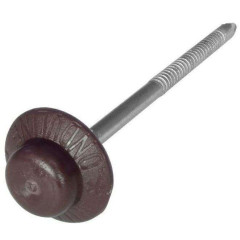 Гвозди с литой шл. коричневые ОНДУЛИН (100шт.уп)