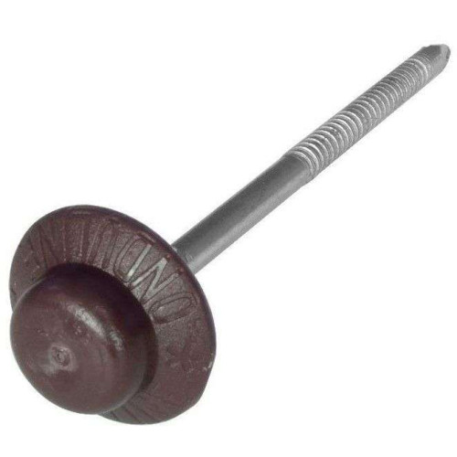 Гвозди с литой шл. коричневые ОНДУЛИН (100шт.уп)