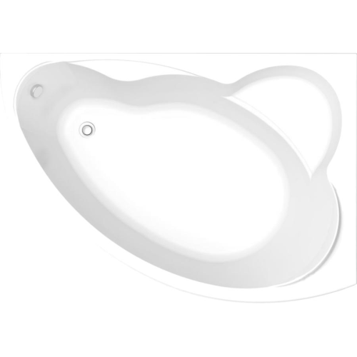 Ванна акриловая BAS Лагуна 170х110см на раме правая