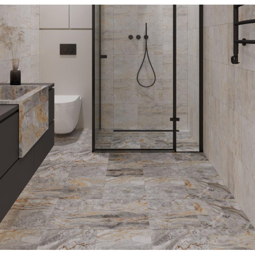 Плитка напольная 327*327 Эверест темно-серый в уп. 1,39м2 (1 сорт)