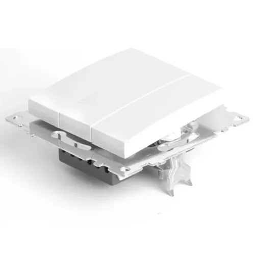 Выключатель 3-кл Катрин белый GLS10-7108-01