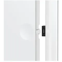 Люк ревизионный пластик 100*100 фланец LN нажимной 120*120 EVECS L1010N