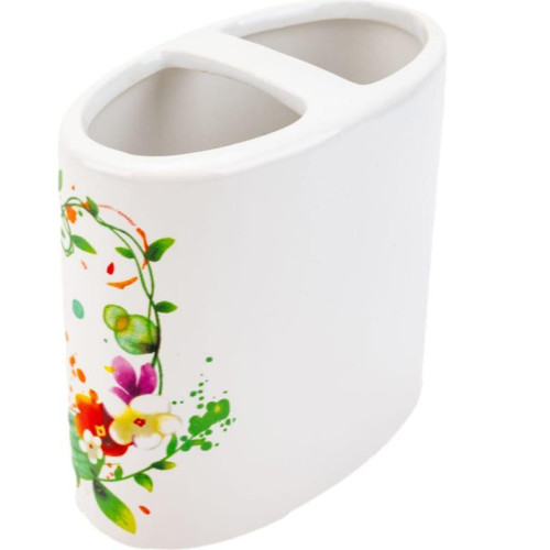 Держатель для зубных щеток Летнее настроение, керамика, TBH-SUM, 6515 Рыжий Кот